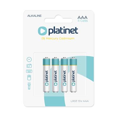 Alkaline baterija Platinet LR03 / AAA (4pcs)