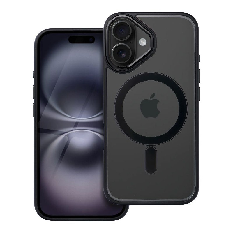 Maciņš Color Edge Mag Maciņš (MagSafe) priekš iPhone 16 Plus melns