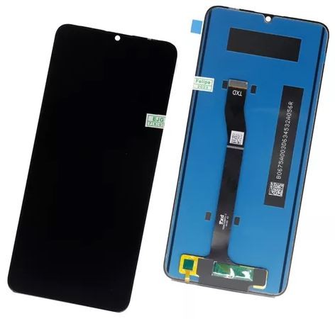 LCD screen Huawei Nova Y70/Y70 Plus/Y71 ar touch screen Melns ORG