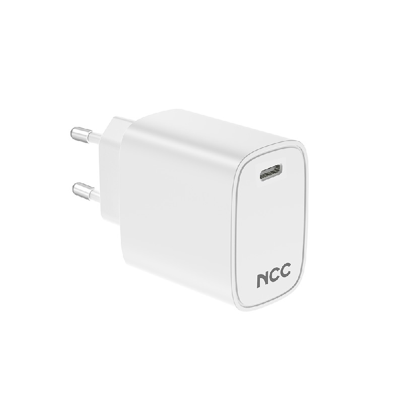 Lādētājs NCC (USB-C) (20W) balts