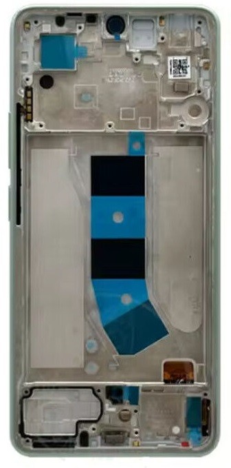 LCD screen Xiaomi Redmi Note 13 4G ar touch screen ar frame Piparmētru Zaļš original (service pack)