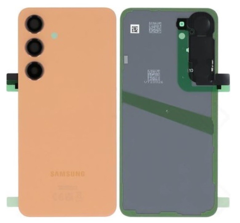 Aizmugurējais vāciņš priekš Samsung S921 S24 Sandstone Oranžs original (service pack)