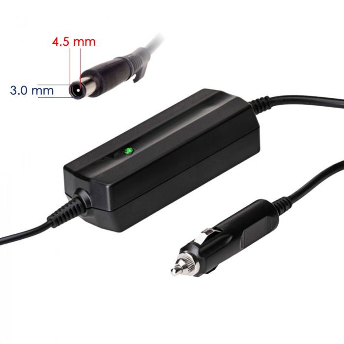 Auto lādētājs priekš laptop Akyga AK-ND-75 (19.5V /2.31A 45W 4.5 x 3.0mm + pin) DELL 1.2m