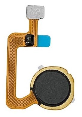 Flex Xiaomi Redmi 12C ar fingerprint melns ORG