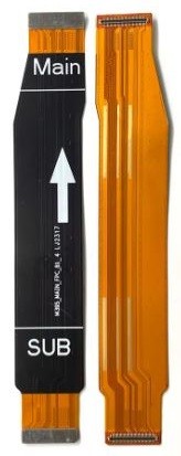 Flex Xiaomi Redmi Note 12 4G ar charging connector un microphone, SIM card contact ORG