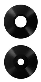 Xiaomi Redmi 13 4G/5G lens priekš camera Melns (only lens 3pcs) ORG