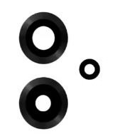 Xiaomi Redmi Note 13 5G lens priekš camera Melns (only lens 3pcs) ORG