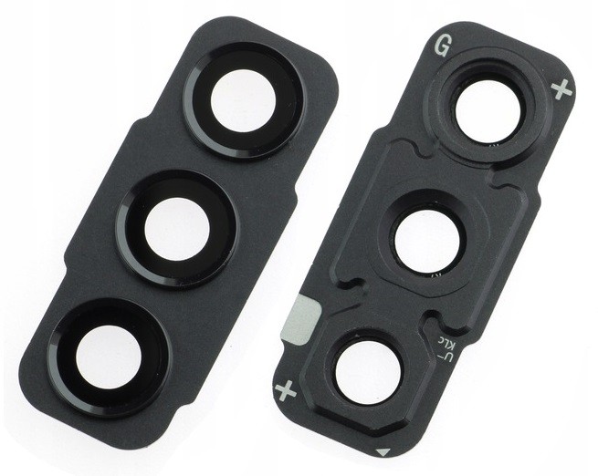 Samsung G990 S21 FE lens priekš camera ar frame Graphite ORG