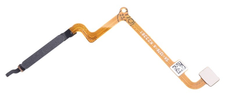 Flex Xiaomi Redmi 13C ar fingerprint melns ORG