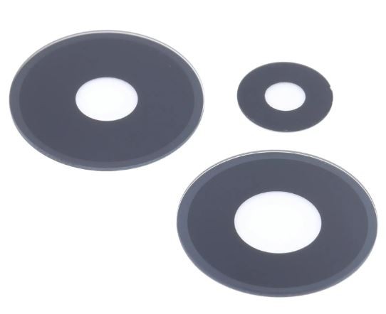 Xiaomi Poco M6 Pro 4G lens priekš camera Melns (only lens 3pcs) ORG