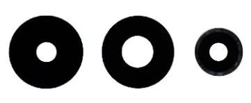 Xiaomi Poco X5 lens priekš camera Melns (only lens 3pcs) ORG