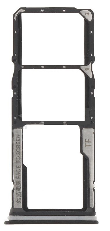SIM card holder Xiaomi Redmi 14C Midnight Melns ORG