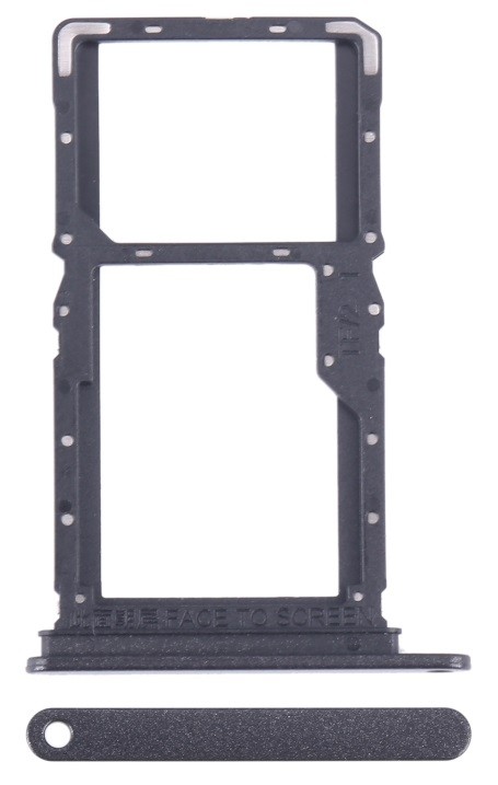 SIM card holder Xiaomi Redmi Note 13 5G Graphite Melns ORG