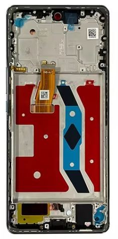 LCD screen Huawei Honor Magic5 Lite 5G/Honor X9A 5G ar touch screen ar frame Melns ORG