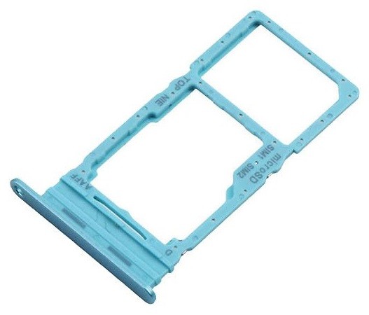 SIM card holder Samsung A166 A16 5G Light Zaļš original (service pack)