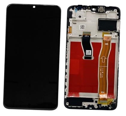 LCD screen Huawei Nova Y70/Nova Y70 Plus ar touch screen ar frame un baterija Melns original (service pack)