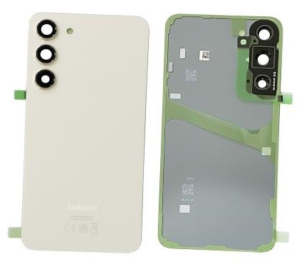 Aizmugurējais vāciņš priekš Samsung S916 S23+ Cream original (used Grade A)