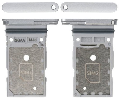 SIM card holder Samsung S711 S23 FE Sudrabs/Indigo/Tangerine/Piparmētru/Violets/Cream original (service pack)