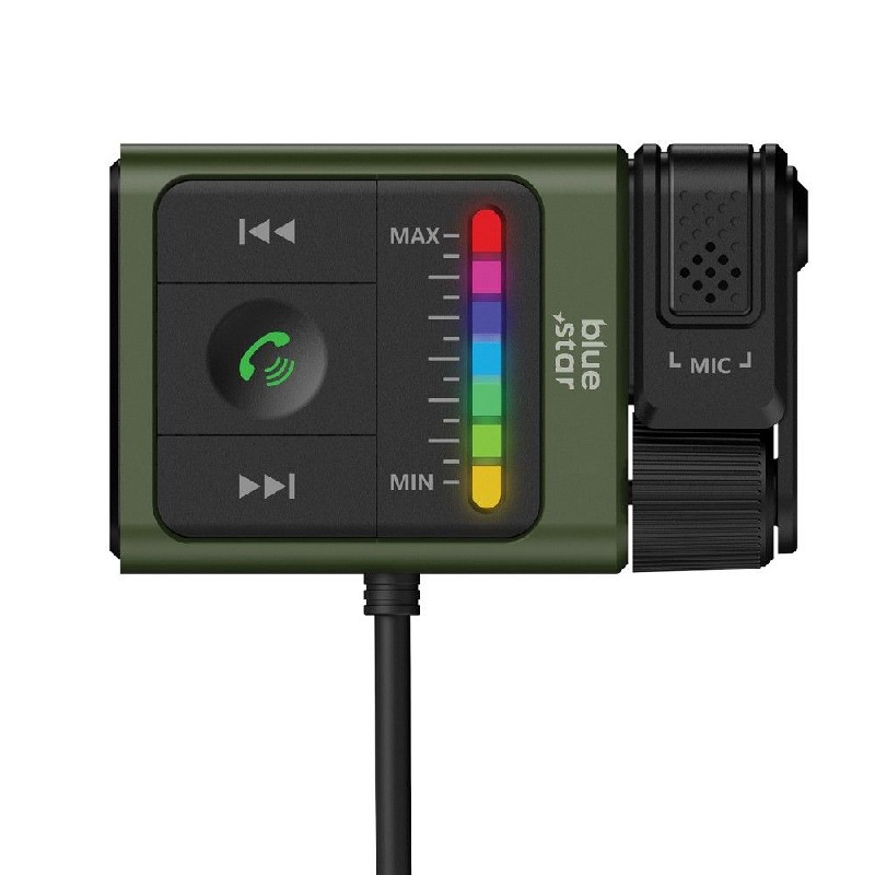 Bluetooth transmiter Zils Star (BT64) (bluetooth v5.1 3,5mm AUX) melns