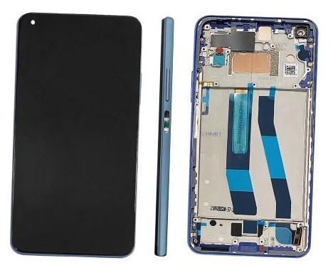 LCD screen Xiaomi 11 Lite 5G NE ar touch screen ar frame Zils original (service pack)