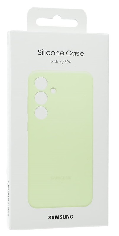Maciņš EF-PS921TGE Samsung Silicone Maciņš Galaxy S921 S24 Lime