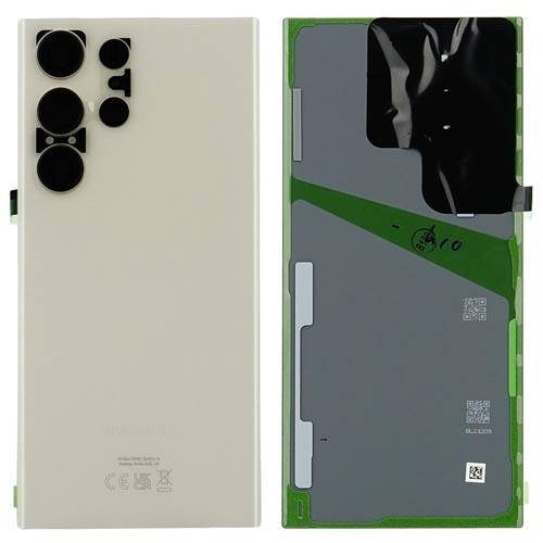 Aizmugurējais vāciņš priekš Samsung S918 S23 Ultra Cream original (service pack)