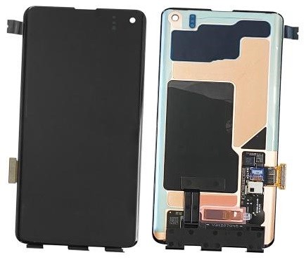 LCD screen Samsung G973 S10 ar touch screen (NO FRAME) original (service pack)