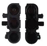 Samsung A165 A16 4G lens priekš camera ar frame Melns (service pack)