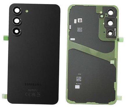 Aizmugurējais vāciņš priekš Samsung S916 S23+ Phantom Melns original (used Grade C)
