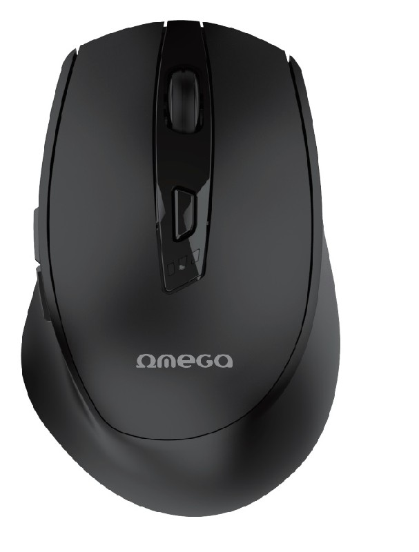 Mouse OMC529RWB bezvadu (RECHARGEABLE USB-C) , melns
