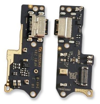 Flex Xiaomi Redmi 9T/Poco M3 ar charging connector un microphone original (service pack)