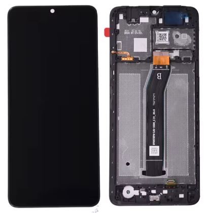 LCD screen Xiaomi Redmi A3 ar touch screen ar frame Melns ORG