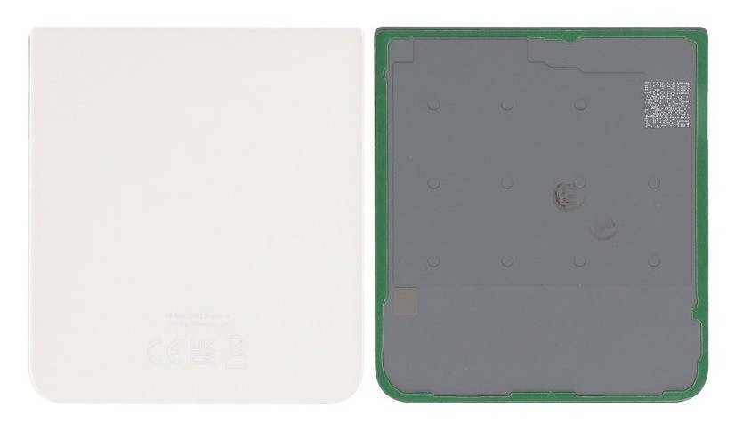 Back down maciņš priekš Samsung F711 Z Flip3 5G Cream (used Grade C)