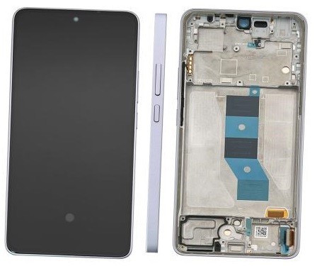 LCD screen Xiaomi Poco M7 Pro 5G ar touch screen ar frame Violets original (service pack)