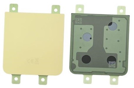 Back down maciņš priekš Samsung F741 Z Flip 6 Dzeltens original (used Grade A)