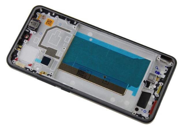 LCD screen Xiaomi 13T 5G/13T Pro 5G ar touch screen ar frame Melns OLED