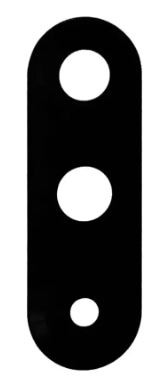 Samsung A366 A36 5G lens priekš camera Melns (service pack)