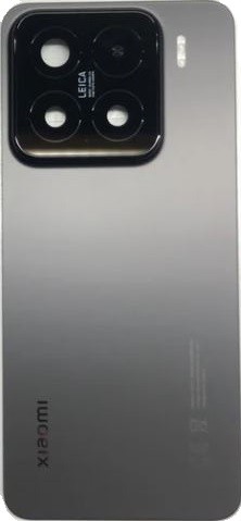 Aizmugurējais vāciņš priekš Xiaomi 15 Melns ar camera lens ORG