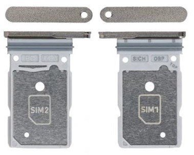SIM card holder Samsung S938 S25 Ultra Dual Melns/Pelēks/Jade Zaļš/Rozā Zeltains original (service pack)
