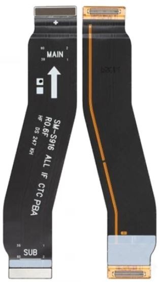 Flex Samsung S916 S23 Plus mainboard kabelis (SUB CTC) original (used Grade A)