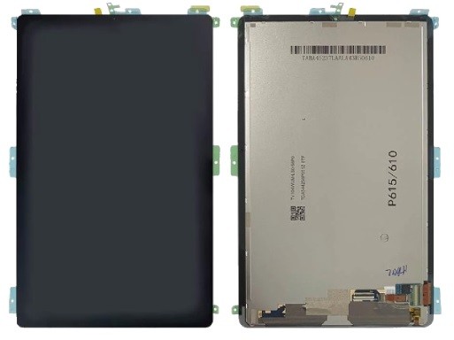 LCD screen Samsung P620/P625 Tab S6 Lite 2024 ar touch screen Melns original (service pack)