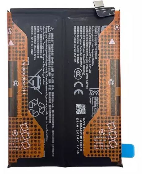 Baterija original Xiaomi Redmi Note 14 4G 5500mAh BR50 (service pack)