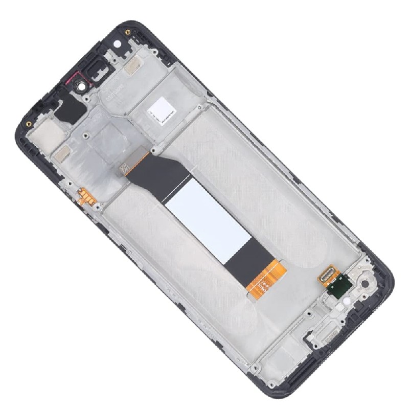 LCD screen Xiaomi Redmi Note 10 5G/Redmi Note 10T 5G/Poco M3 Pro 5G ar touch screen un frame Melns original (used Grade C)