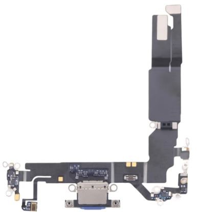 Flex priekš iPhone 16 priekš charging connector ar microphone Ultramarine original (used Grade A)