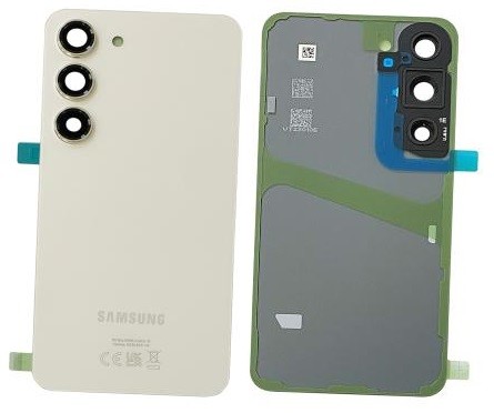 Aizmugurējais vāciņš priekš Samsung S911 S23 Cream original (used Grade B)