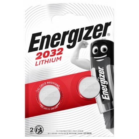 Litija baterijas ENERGIZER 3V CR2032 (2 gab.)