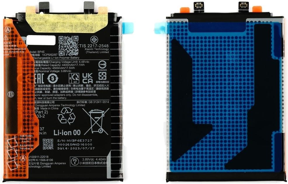 Baterija original Xiaomi 13 Lite 4500mAh BP4E (service pack)
