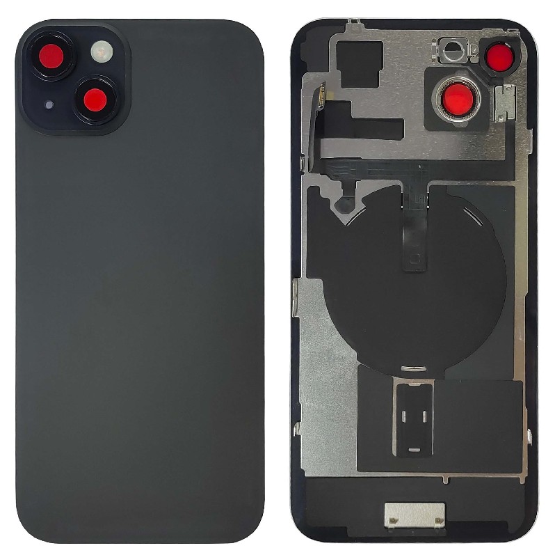 Baterija maciņš iPhone 15 Plus Melns ar NFC original (Pairable) (used Grade A)