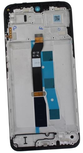 LCD screen Xiaomi Redmi 15 5G ar touch screen ar frame Melns original (service pack)