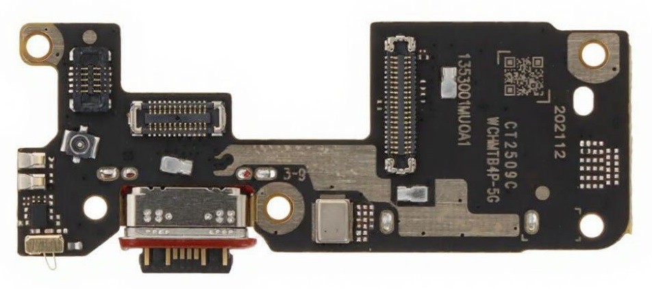 Flex Xiaomi Poco F7 5G ar charging connector un microphone, SIM card contact original (service pack)